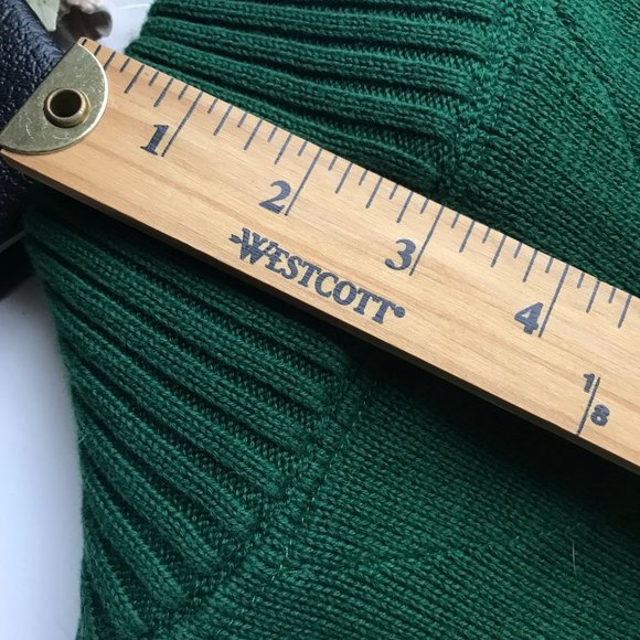 Tommy Hilfiger Green Blue Cardigan Sweater Mens Size XL X-Large Stripes Full Zip - Picture 13 of 16